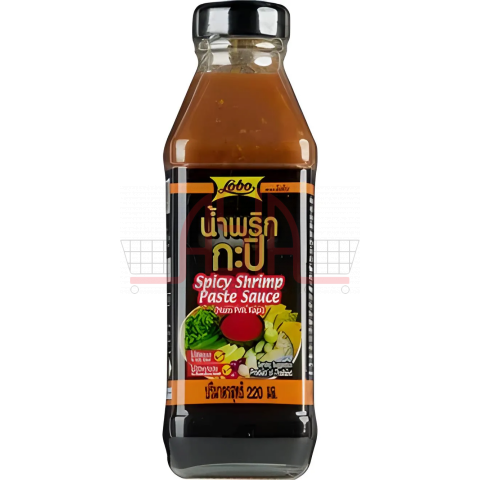 Lobo spicy shrimp paste sauce 12X220 ml